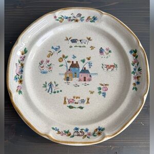 Vintage stoneware Heartland farms
dinner plate